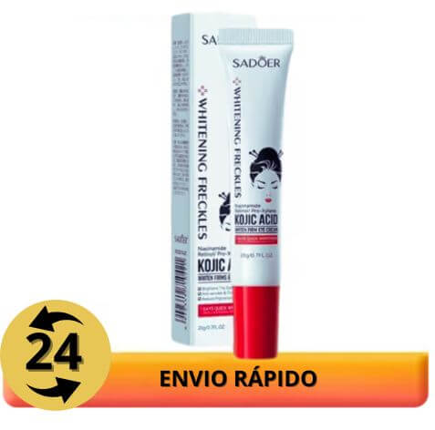 Creme removedor de grânulos de gordura, que combate o inchaço e a inflamação, firma a pele, reduz olheiras, elimina linhas finas e repara a barreira da pele