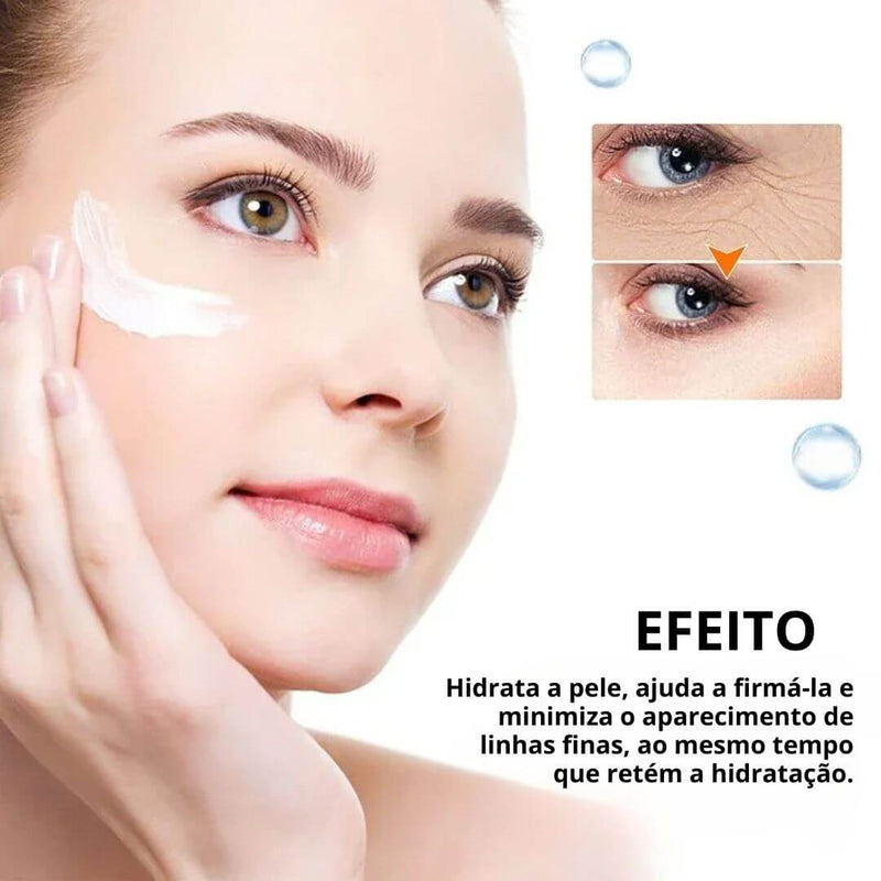 Creme Rejuvenescedor com Retinol - Anti-Rugas, Clareador e Hidratante