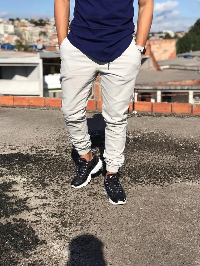 Calça JoggerJeans  com Alça Elástica - Produto de Ótima Qualidade, Direto da Fábrica