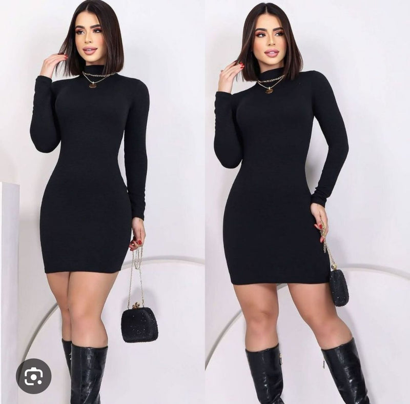 Vestido Manga longa Elegance