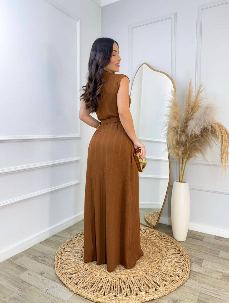 Vestido Canelado Delicinha